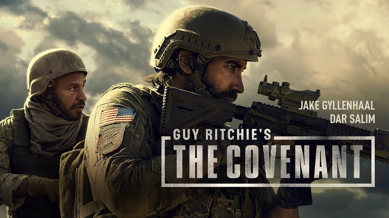 Guy Ritchie's The Covenant — backdrops with title 2