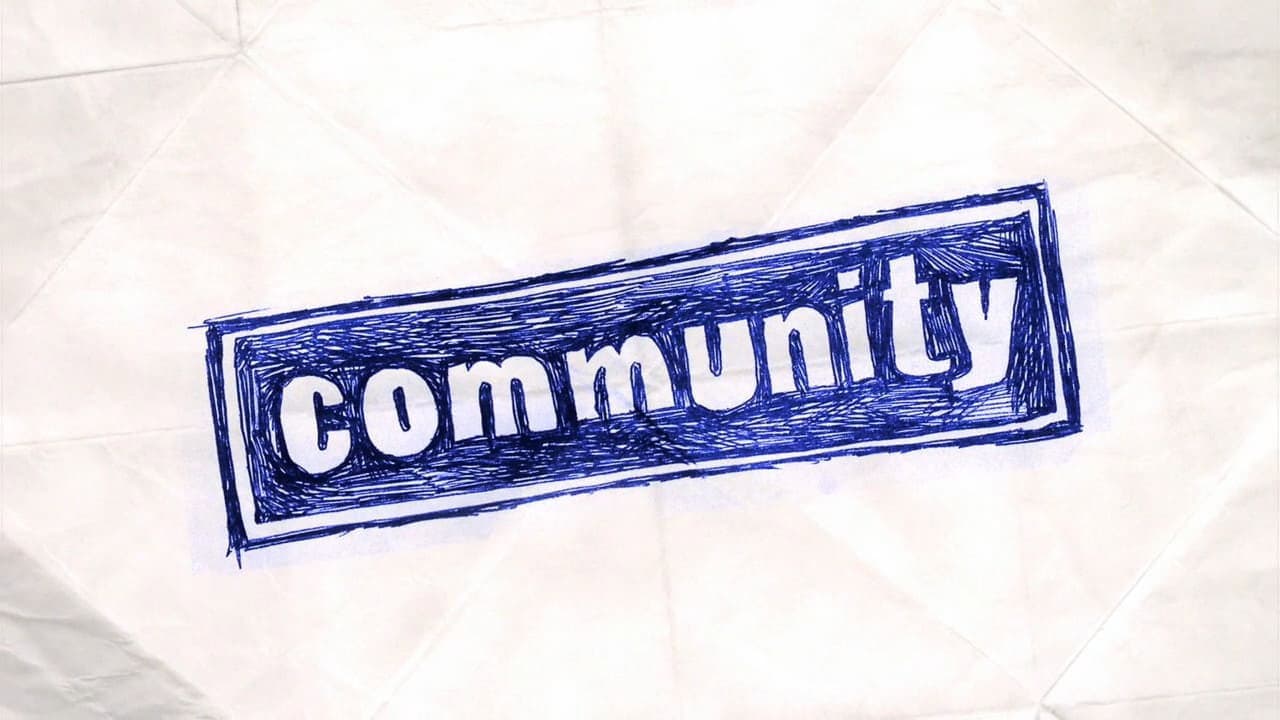 Community — backdrops with title 2