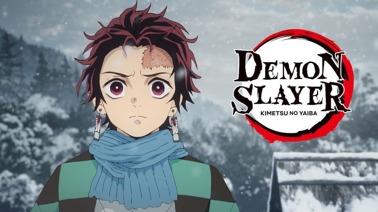 Demon Slayer: Kimetsu no Yaiba — backdrops with title 2