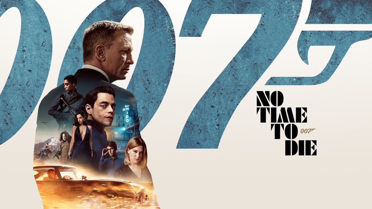 No Time to Die — backdrops with title 1