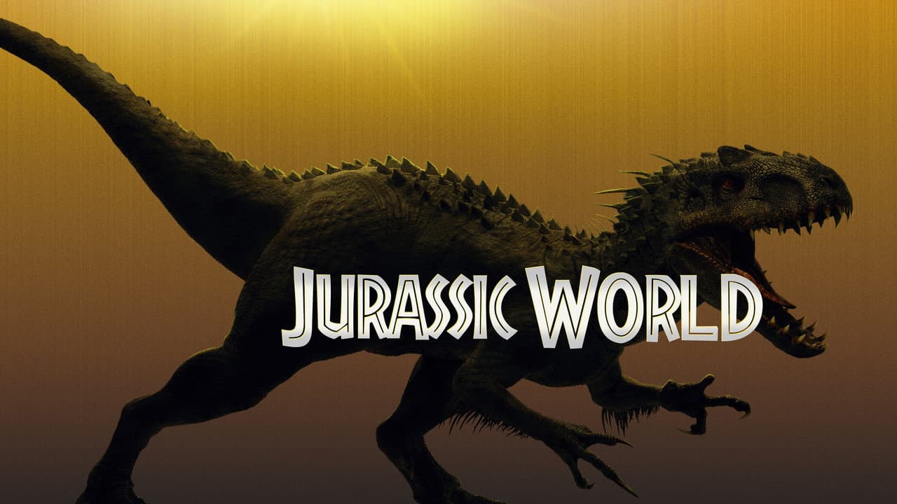 Jurassic World — backdrops with title 2