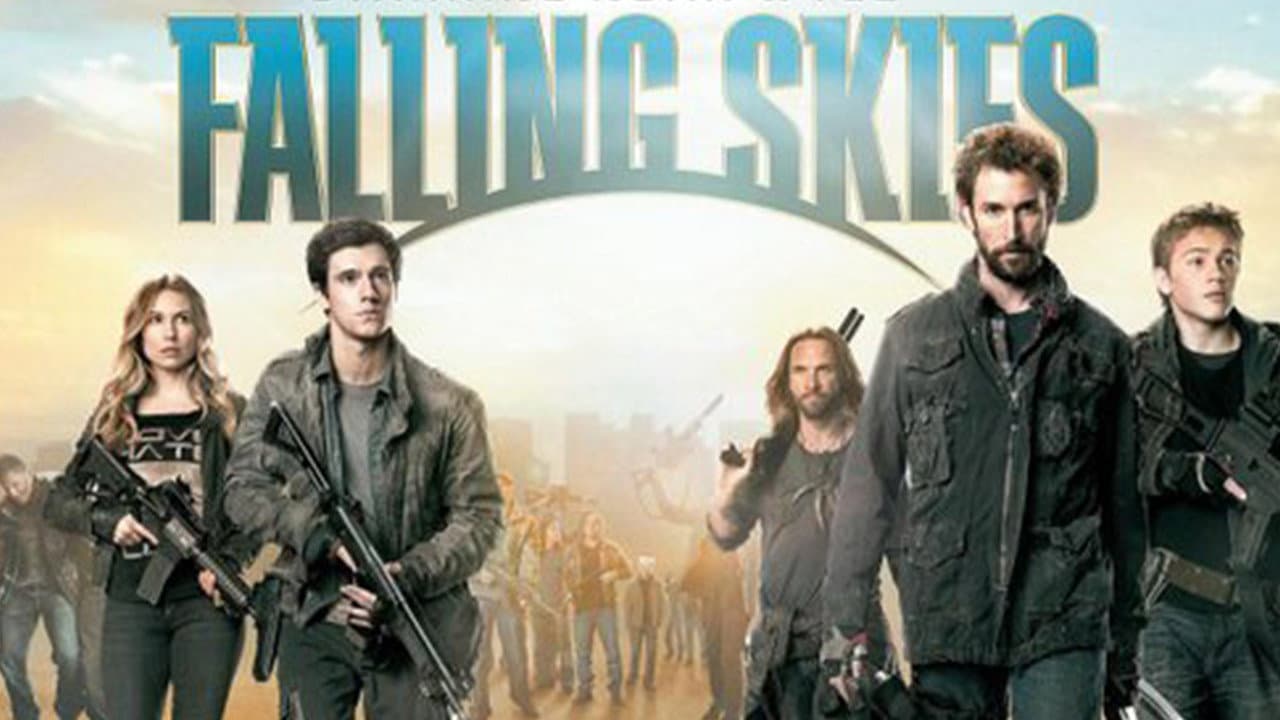 Falling Skies — backdrops with title 1