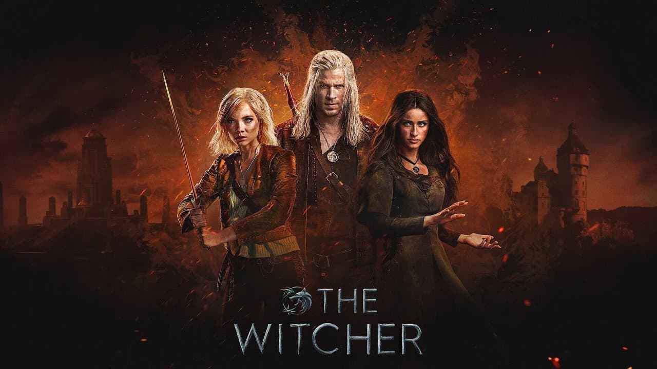 The Witcher — backdrops with title 4