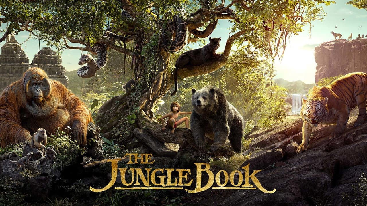 The Jungle Book — backdrops with title 1