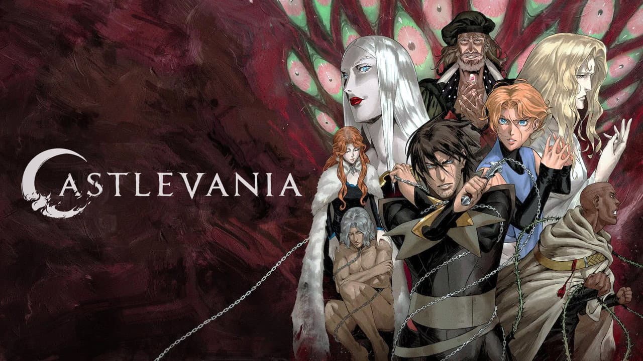 Castlevania — backdrops with title 3