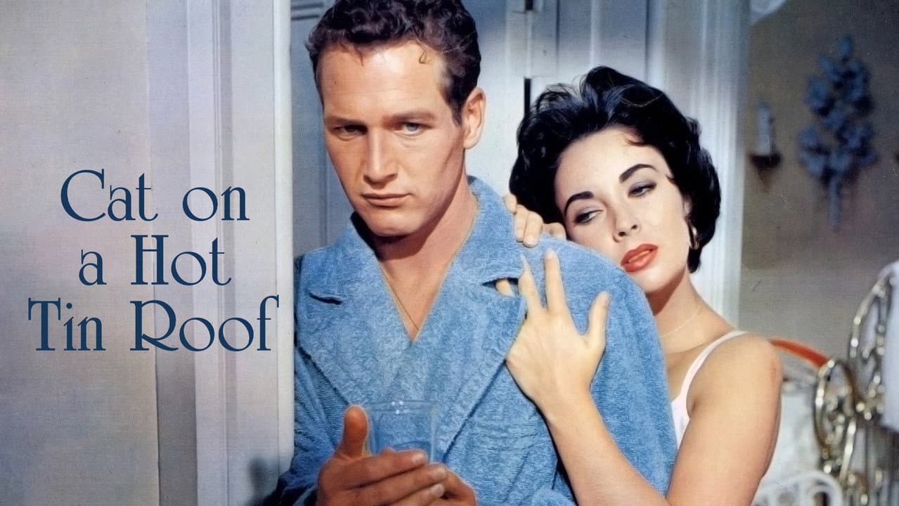 Cat on a Hot Tin Roof — backdrops with title 2