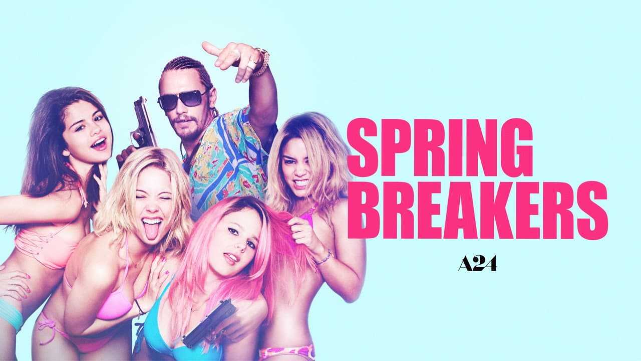 Spring Breakers — backdrops with title 3