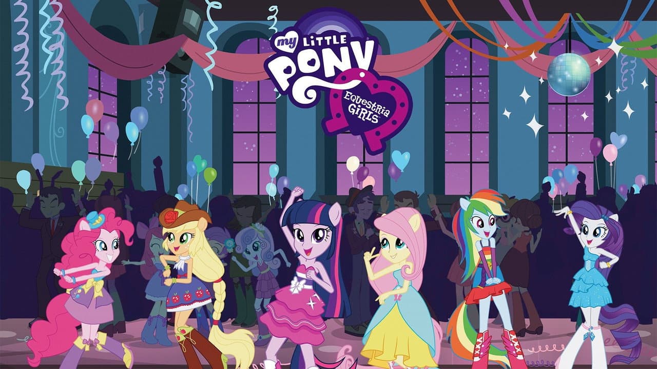 My Little Pony: Equestria Girls — backdrops with title 2