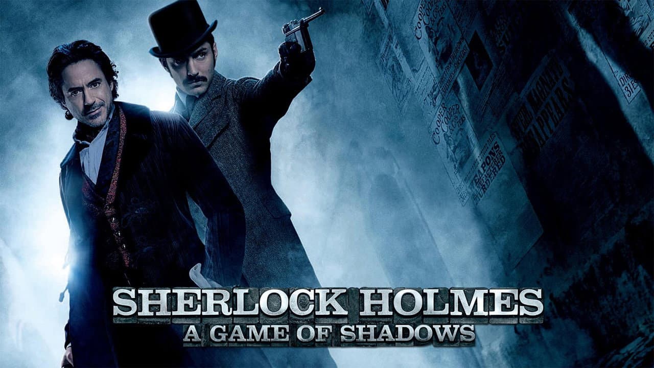 Sherlock Holmes: A Game of Shadows — backdrops with title 2