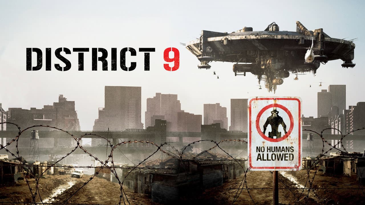 District 9 — backdrops with title 1