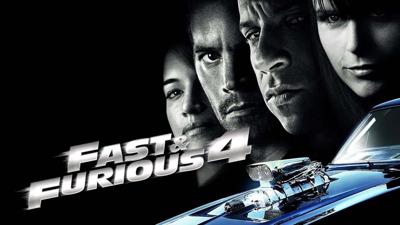 Fast & Furious — backdrops with title 4