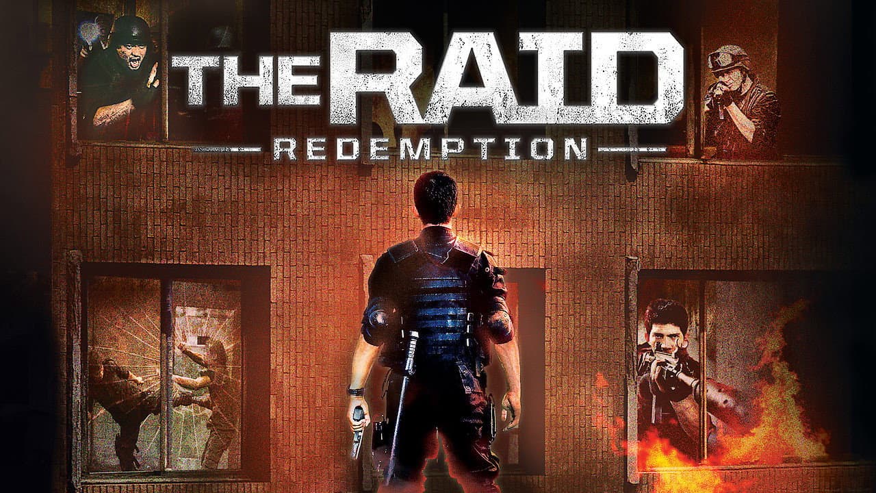 The Raid — backdrops with title 6