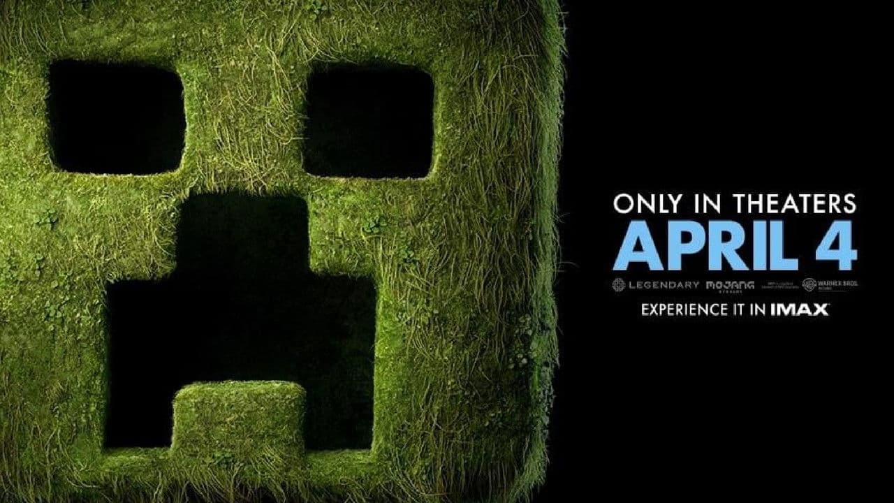 A Minecraft Movie — backdrops with title 8