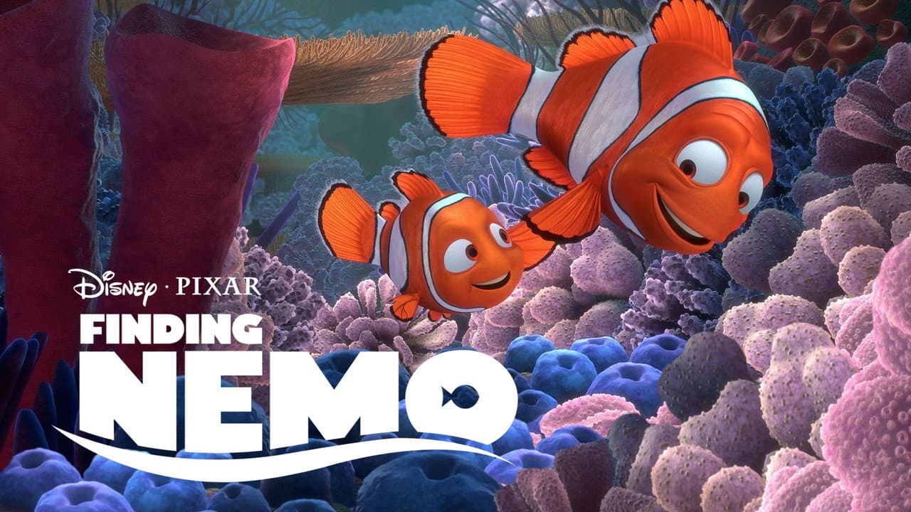 Finding Nemo — backdrops with title 8