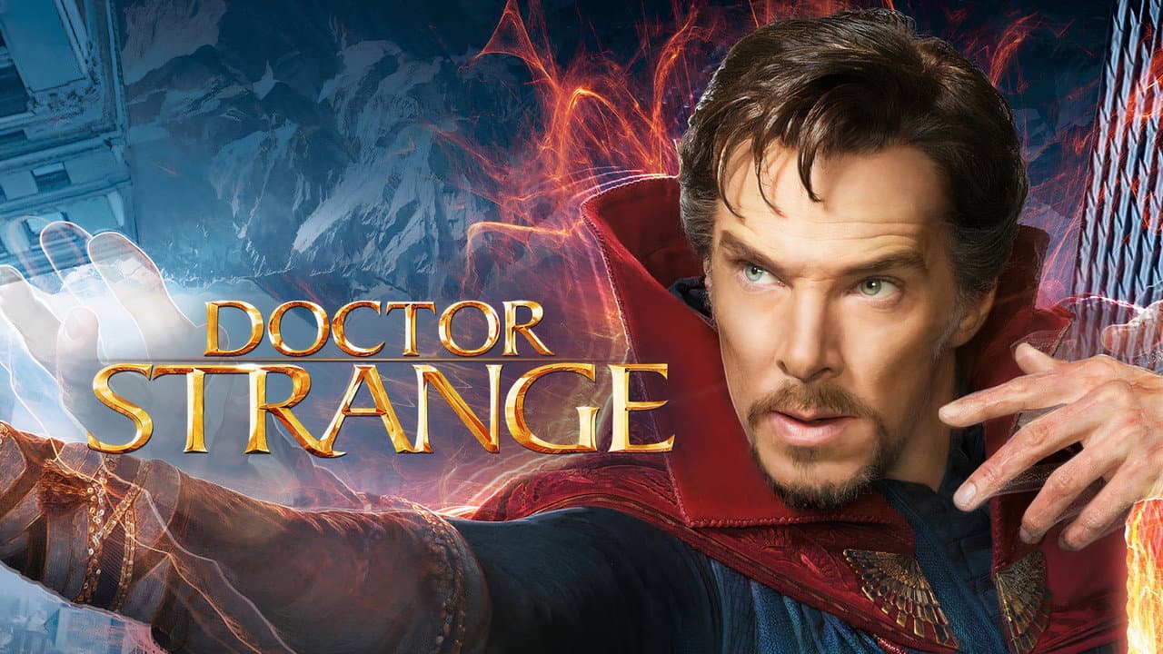 Doctor Strange — backdrops with title 8