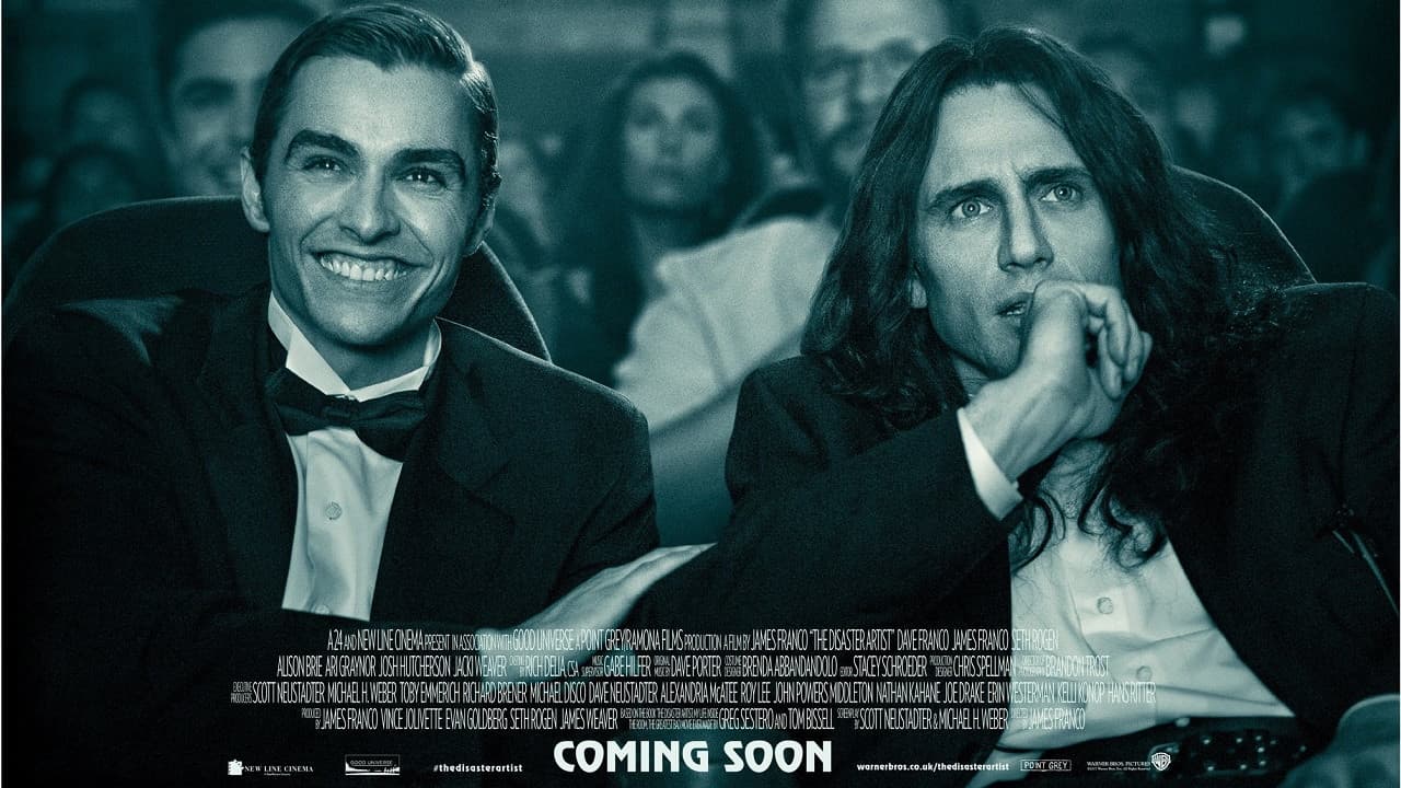 The Disaster Artist — backdrops with title 2