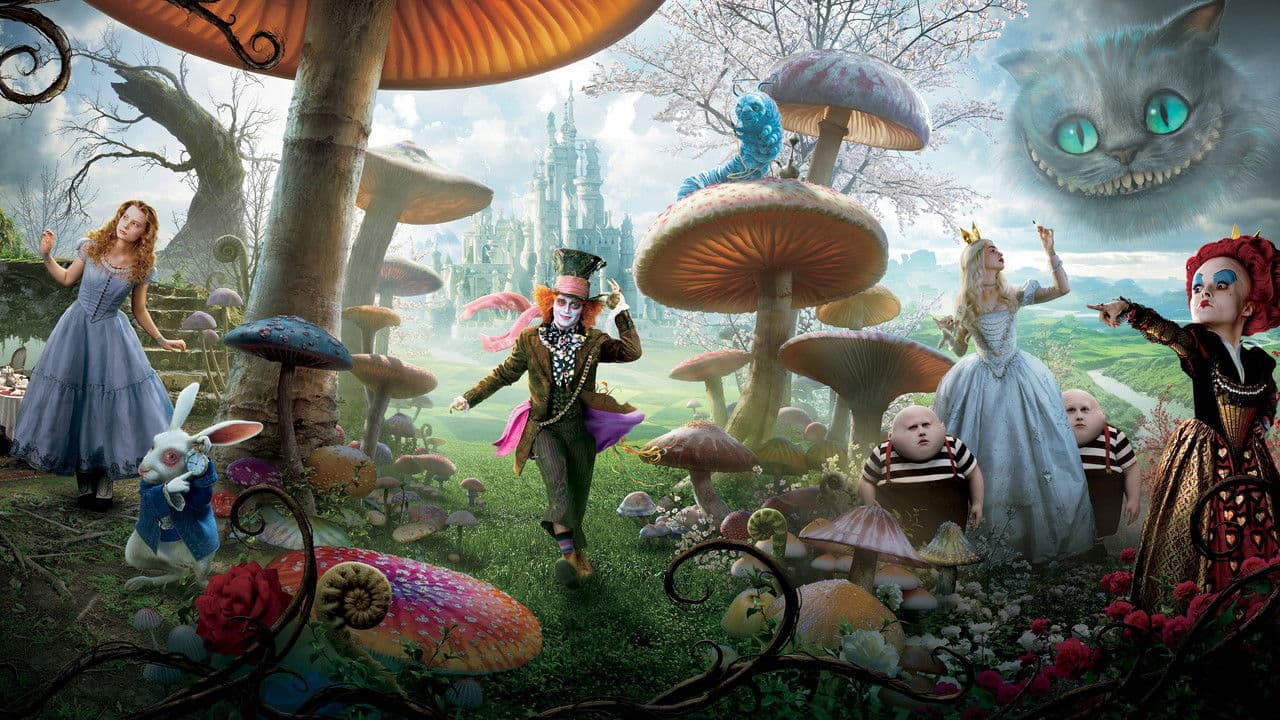 Alice in Wonderland — backdrops 2