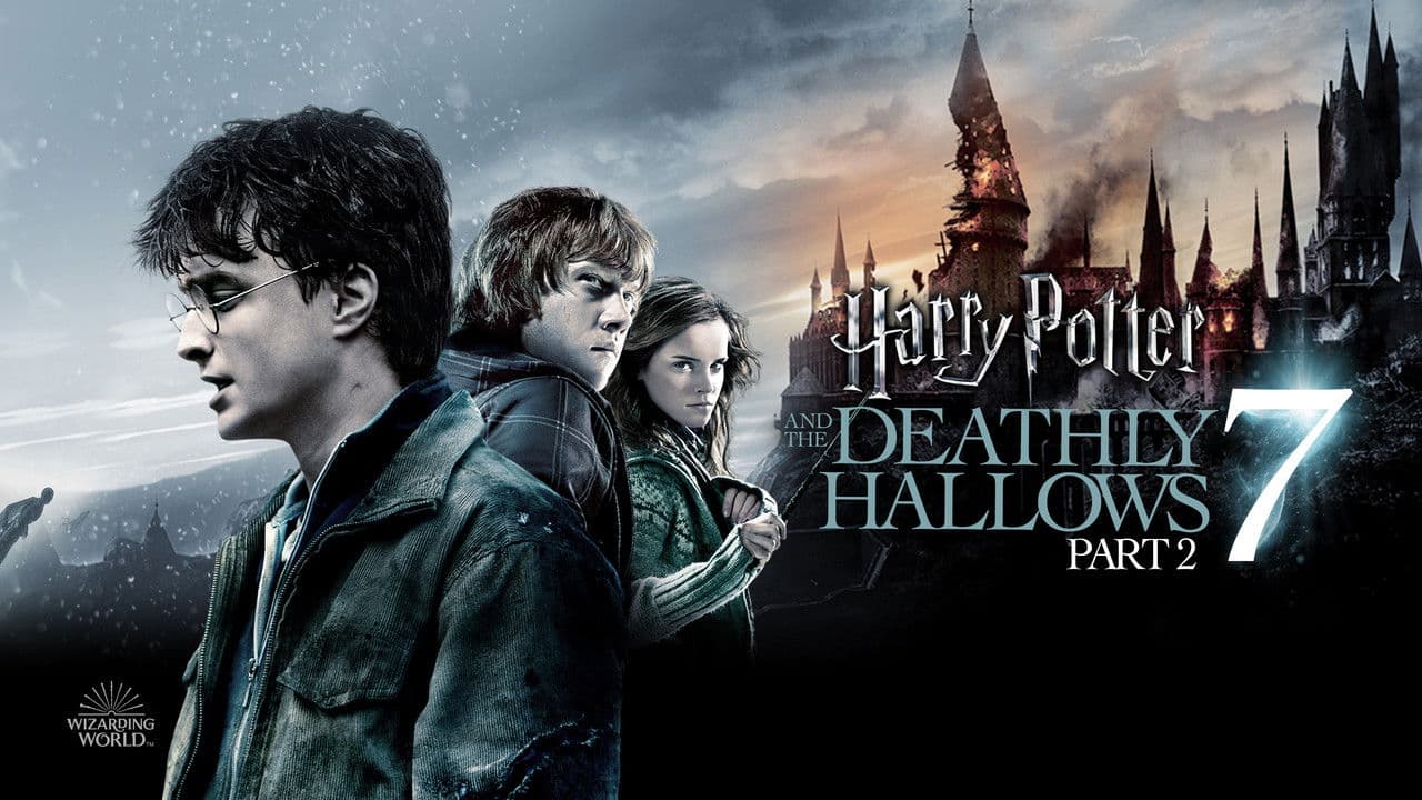 Harry Potter and the Deathly Hallows: Part 2 — backdrops with title 5