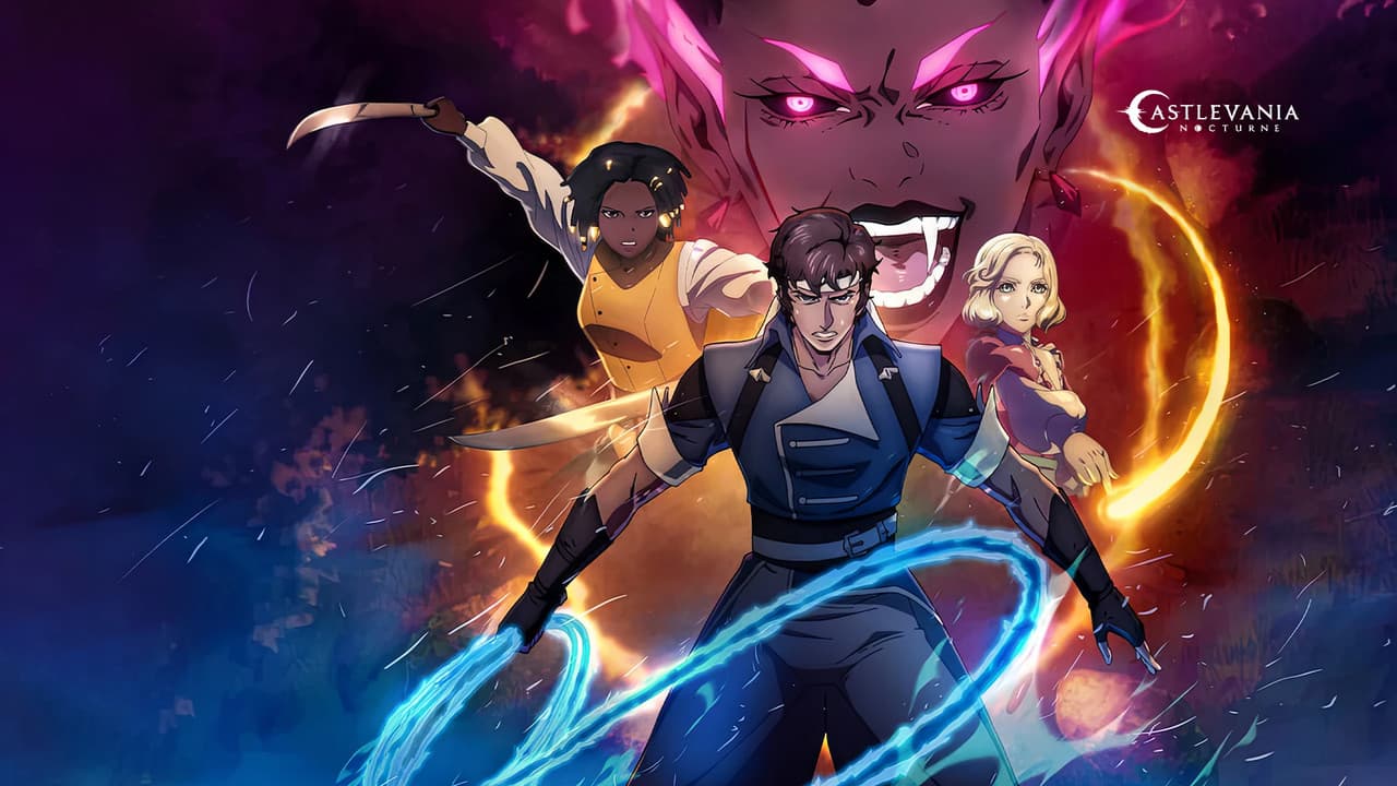 Castlevania: Nocturne — backdrops with title 5
