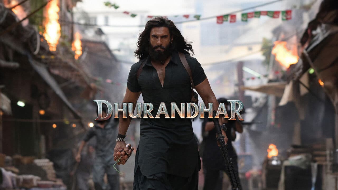 Dhurandhar — backdrops with title 1