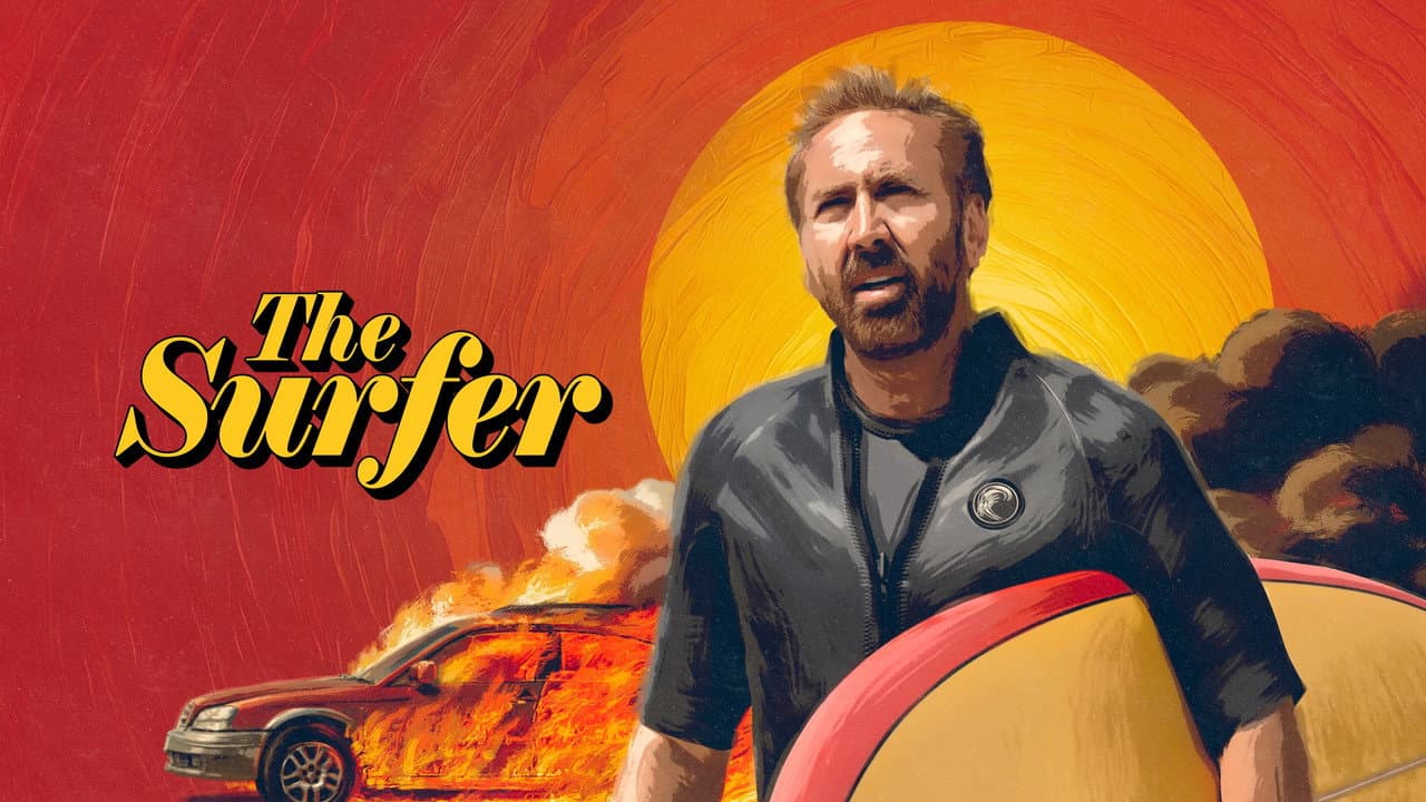 The Surfer — backdrops with title 1