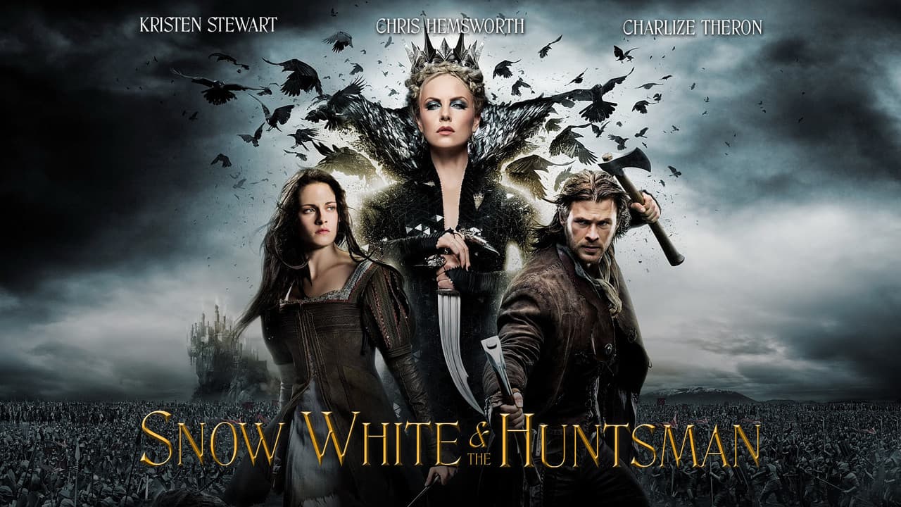 Snow White and the Huntsman — backdrops with title 2