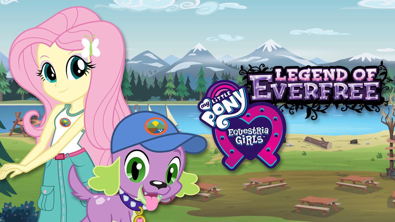 My Little Pony: Equestria Girls - Legend of Everfree — backdrops with title 4