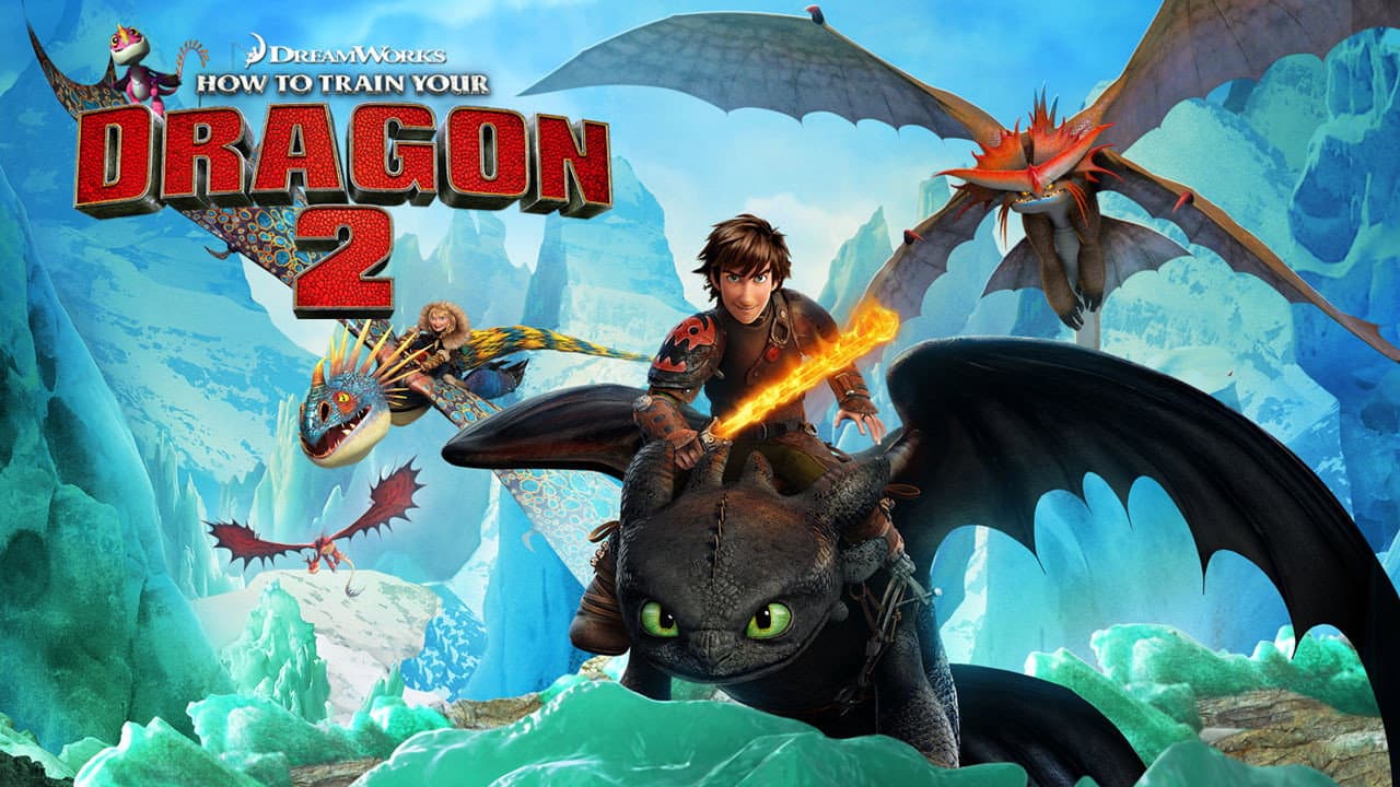 How to Train Your Dragon 2 — backdrops with title 8