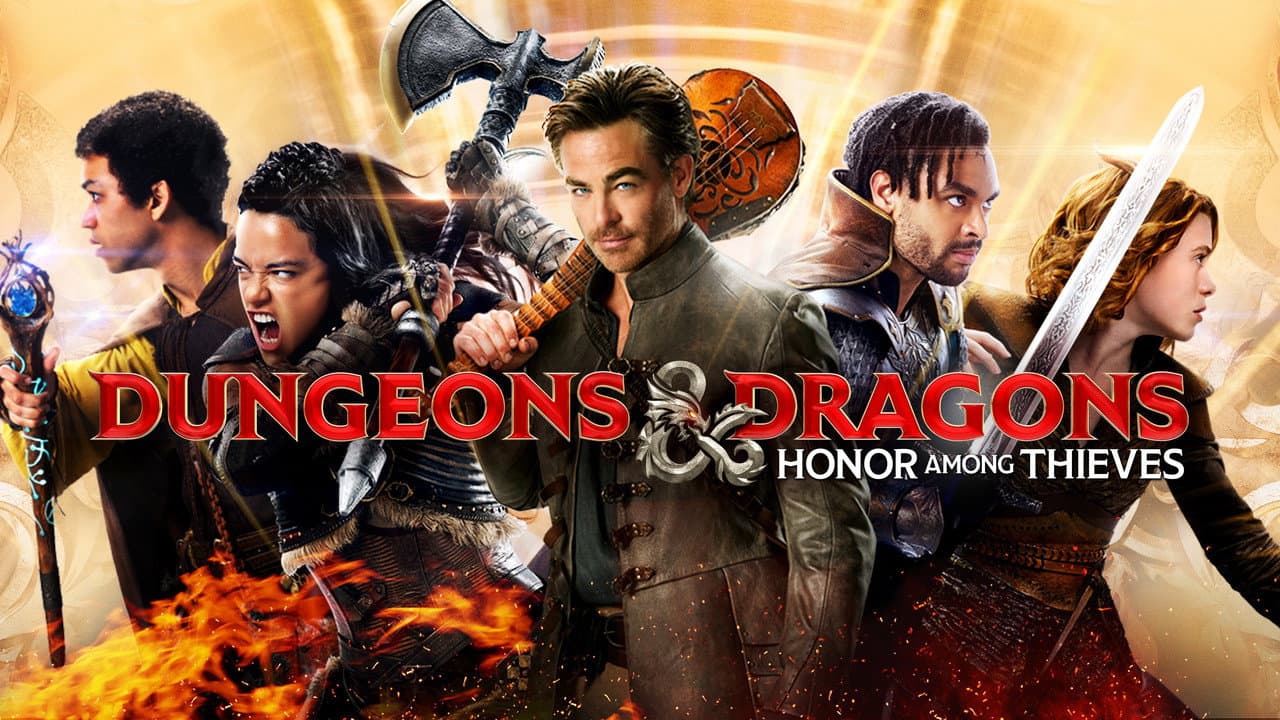 Dungeons & Dragons: Honor Among Thieves — backdrops with title 3