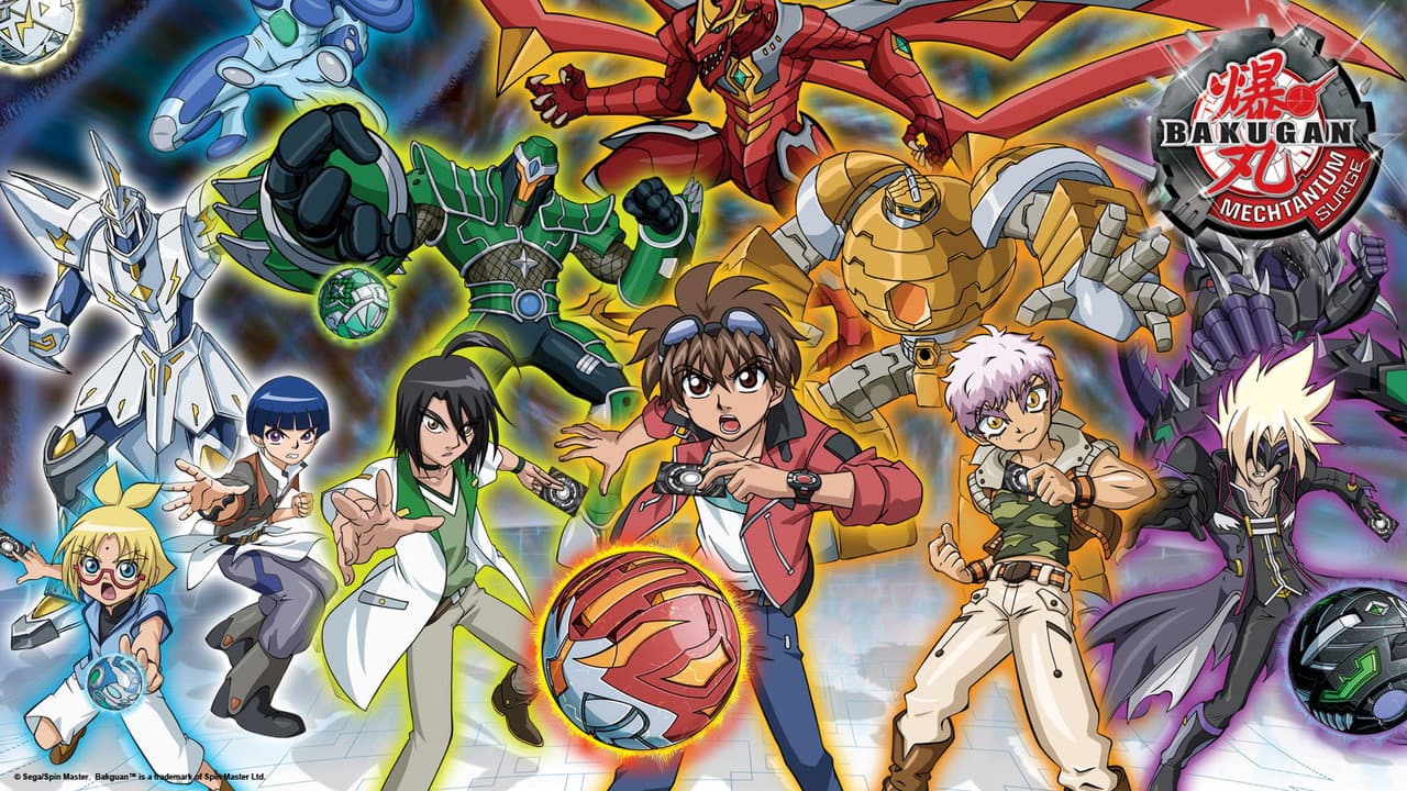 Bakugan Battle Brawlers — backdrops with title 3