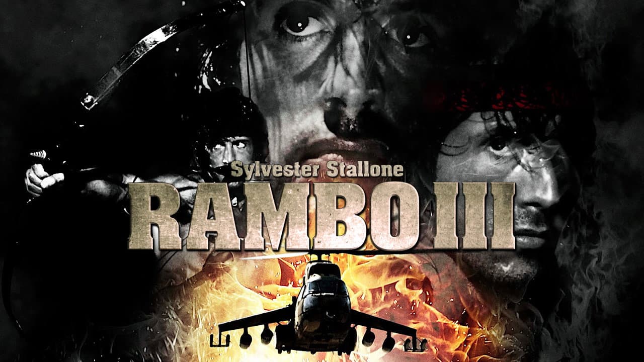 Rambo III — backdrops with title 1