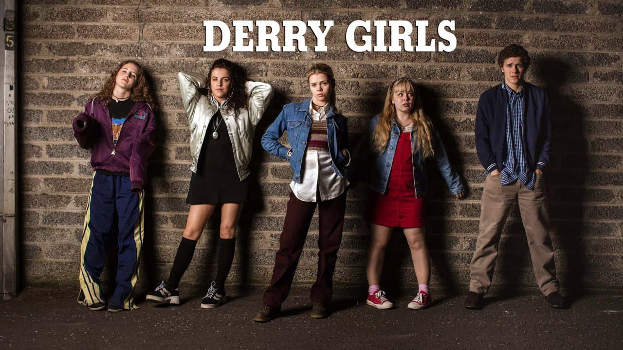 Derry Girls — backdrops with title 2