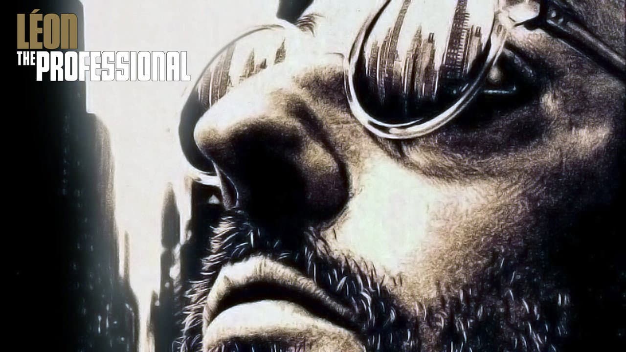 Léon: The Professional — backdrops with title 4