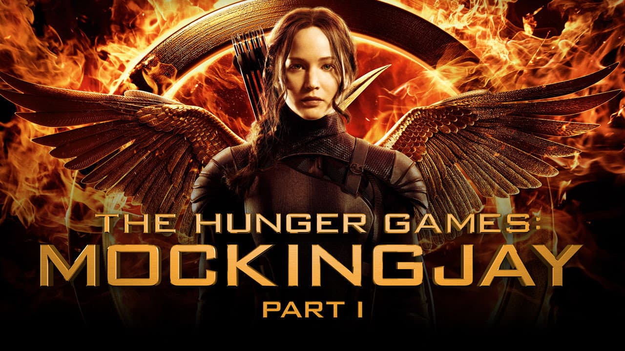 The Hunger Games: Mockingjay - Part 1 — backdrops with title 6
