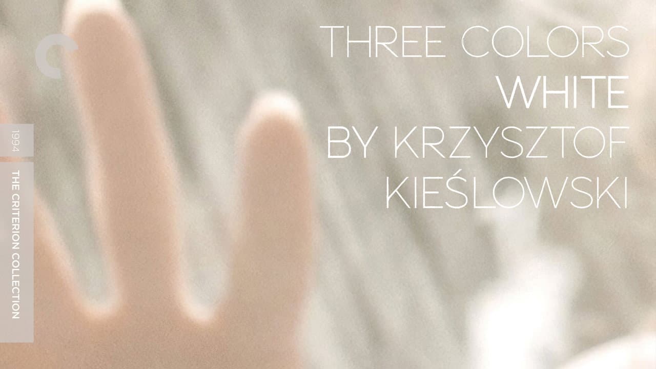 Three Colors: White — backdrops with title 1