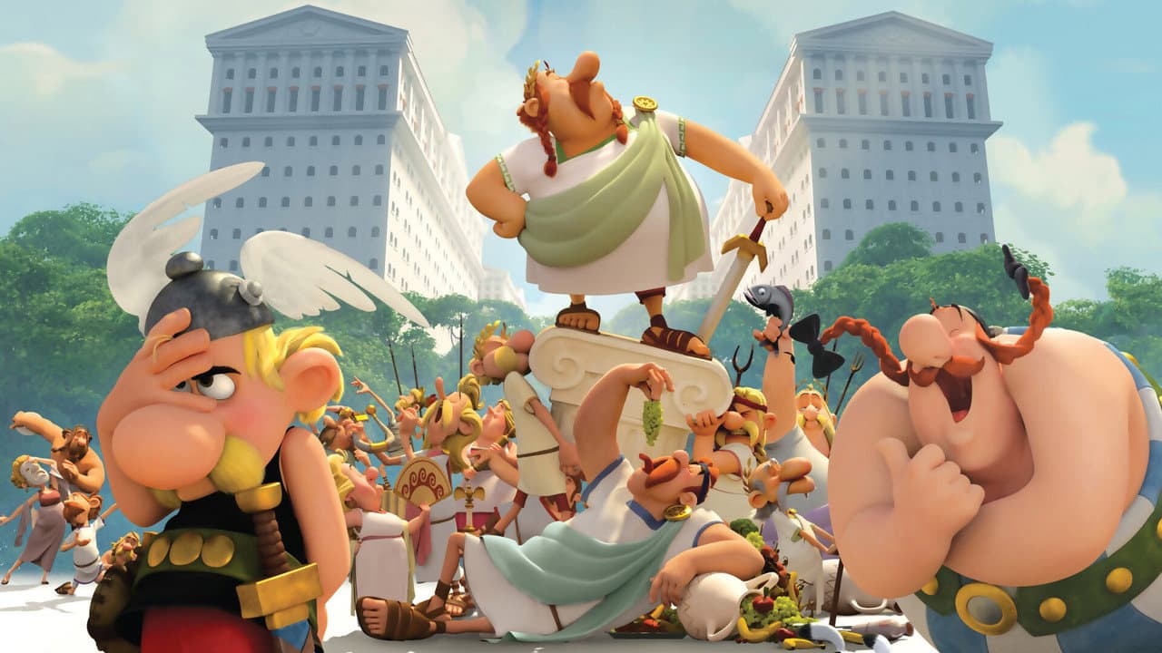 Asterix: The Mansions of the Gods — backdrops 4