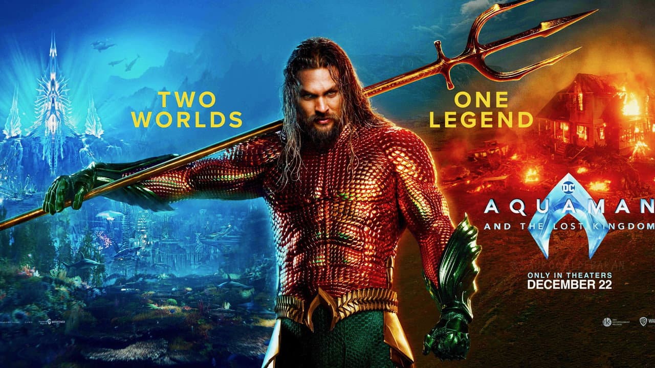Aquaman and the Lost Kingdom — backdrops with title 7
