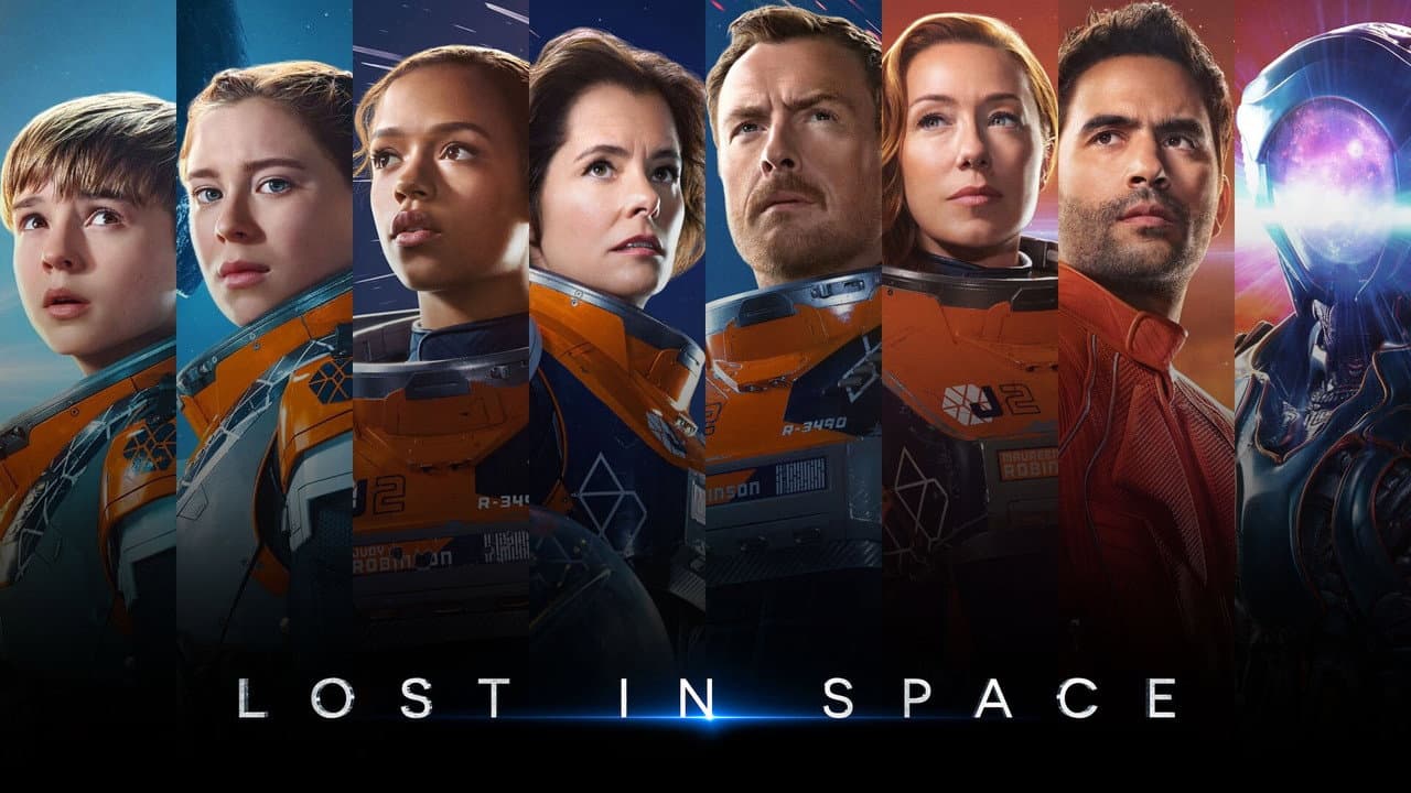Lost in Space — backdrops with title 1