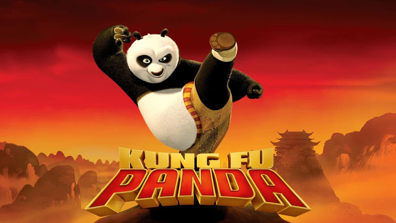 Kung Fu Panda — backdrops with title 3