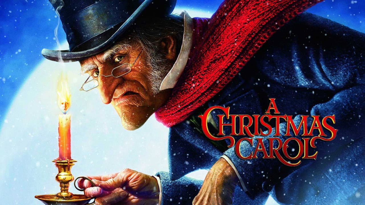 A Christmas Carol — backdrops with title 3
