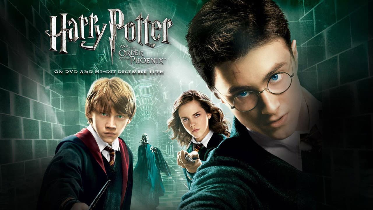 Harry Potter and the Order of the Phoenix — backdrops with title 8