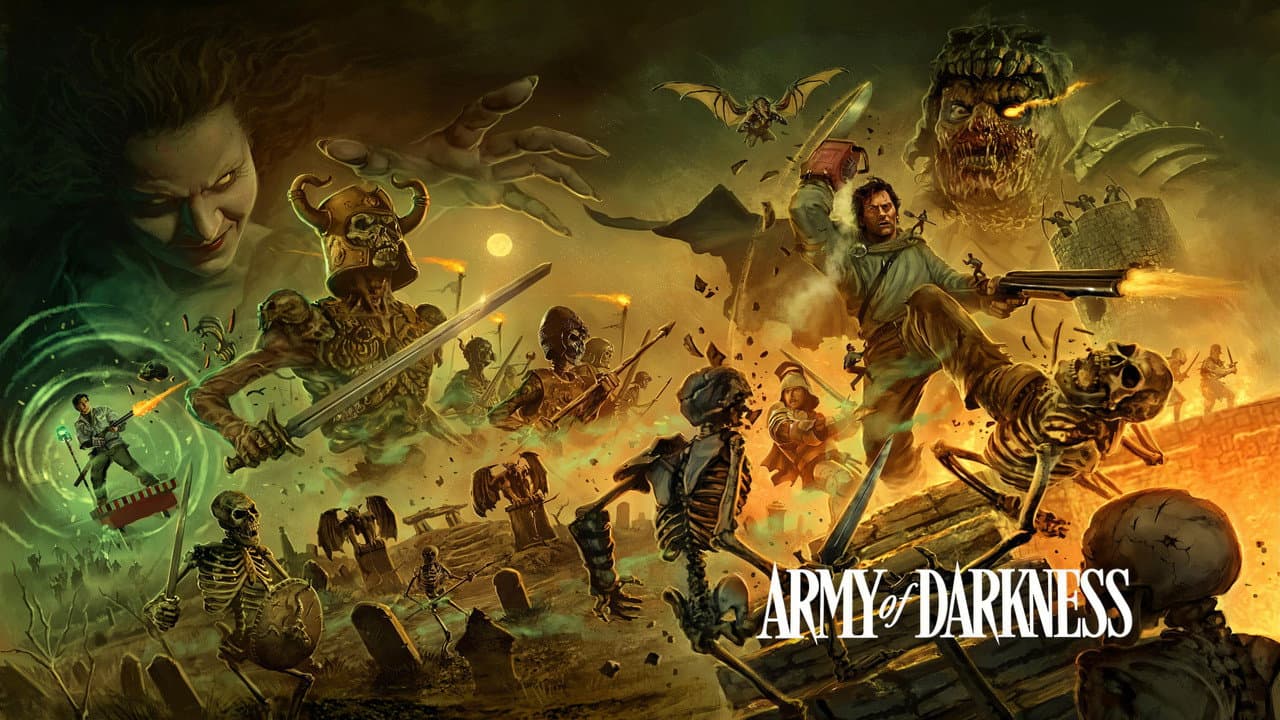 Army of Darkness — backdrops with title 6