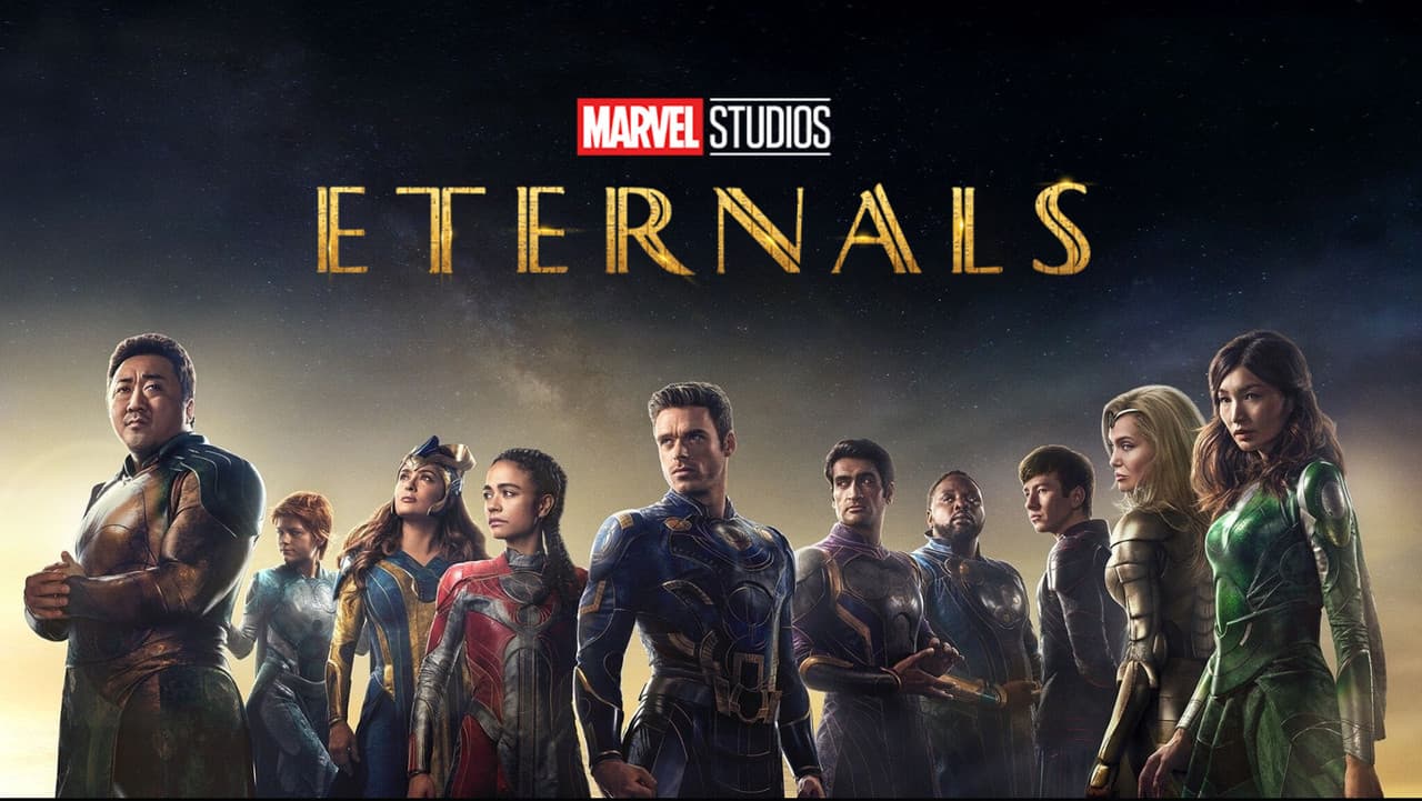Eternals — backdrops with title 5
