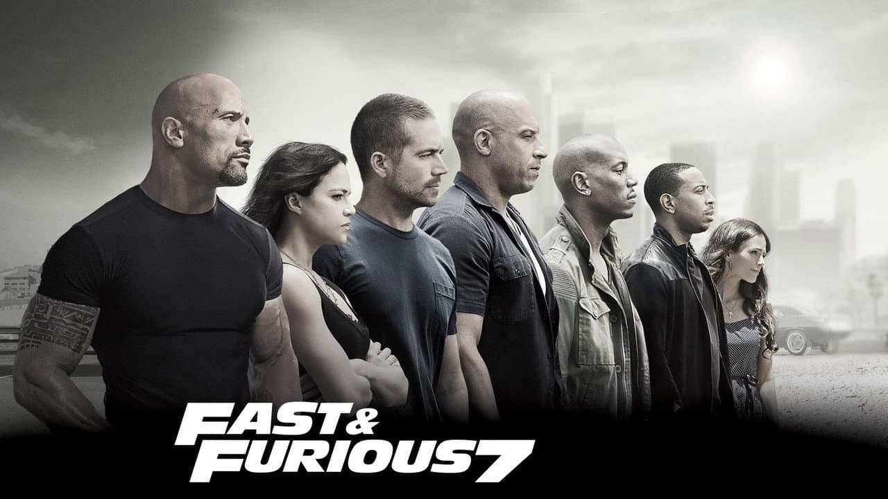 Furious 7 — backdrops with title 8