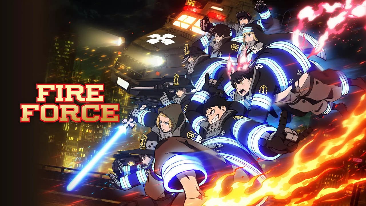 Fire Force — backdrops with title 3