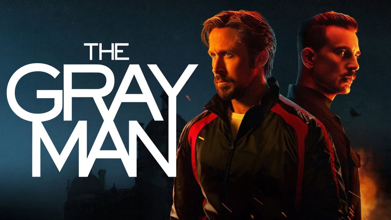 The Gray Man — backdrops with title 1