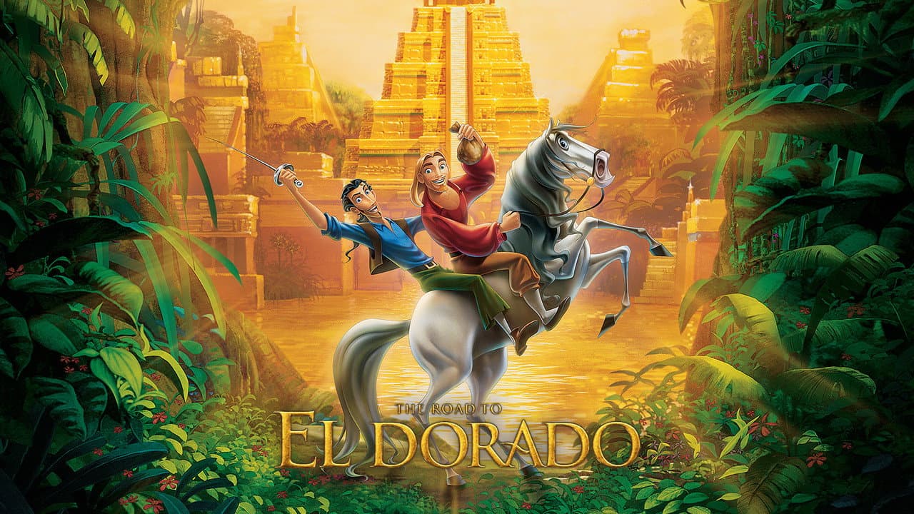 The Road to El Dorado — backdrops with title 4