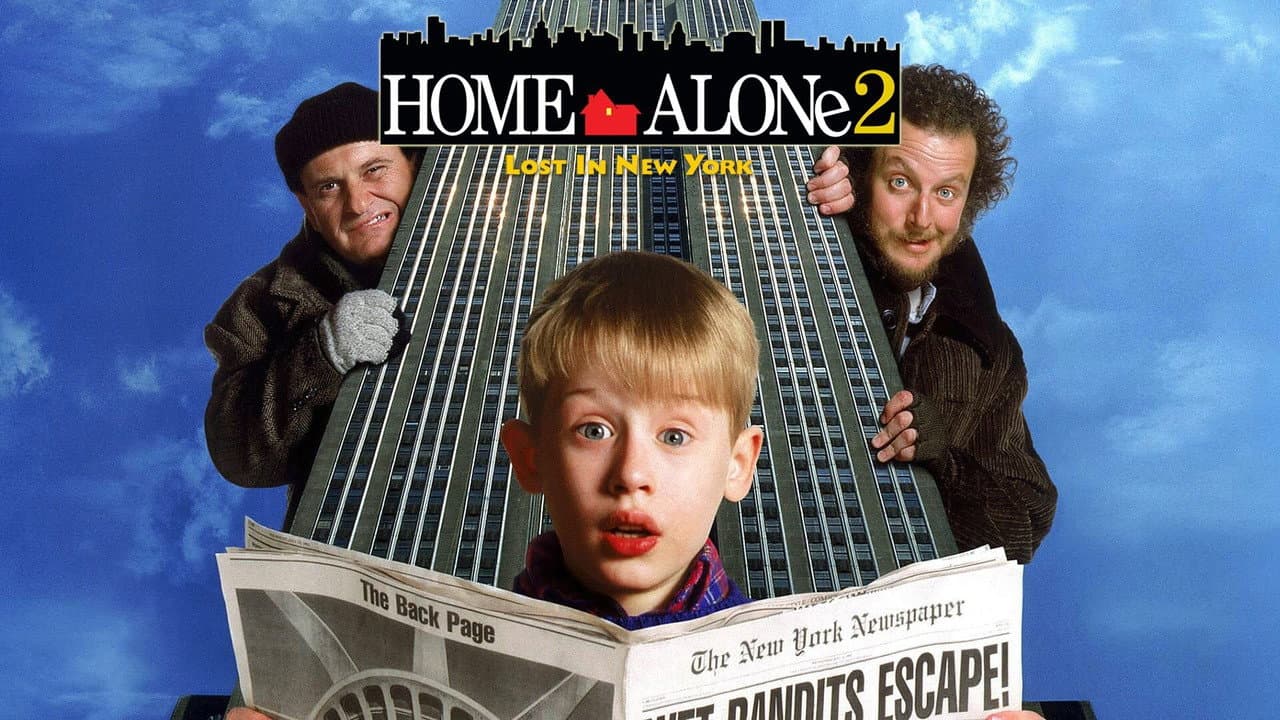 Home Alone 2: Lost in New York — backdrops with title 3