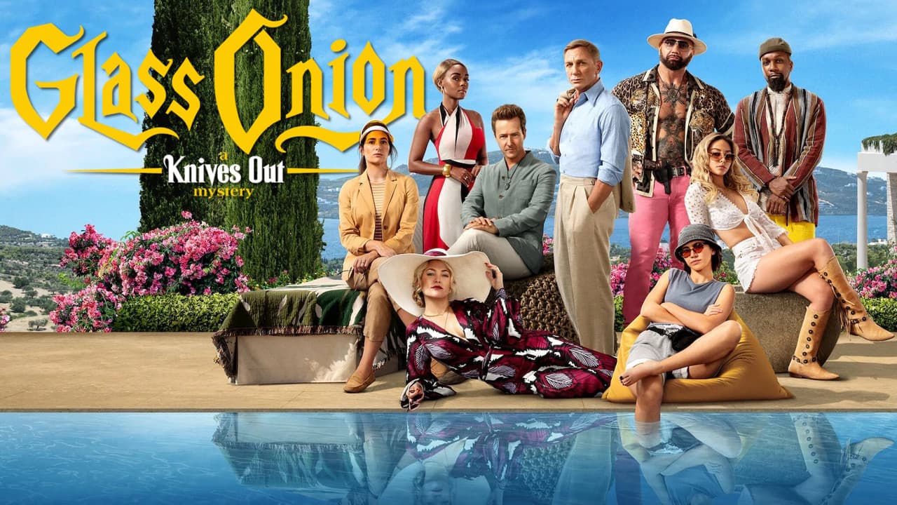 Glass Onion: A Knives Out Mystery — backdrops with title 6