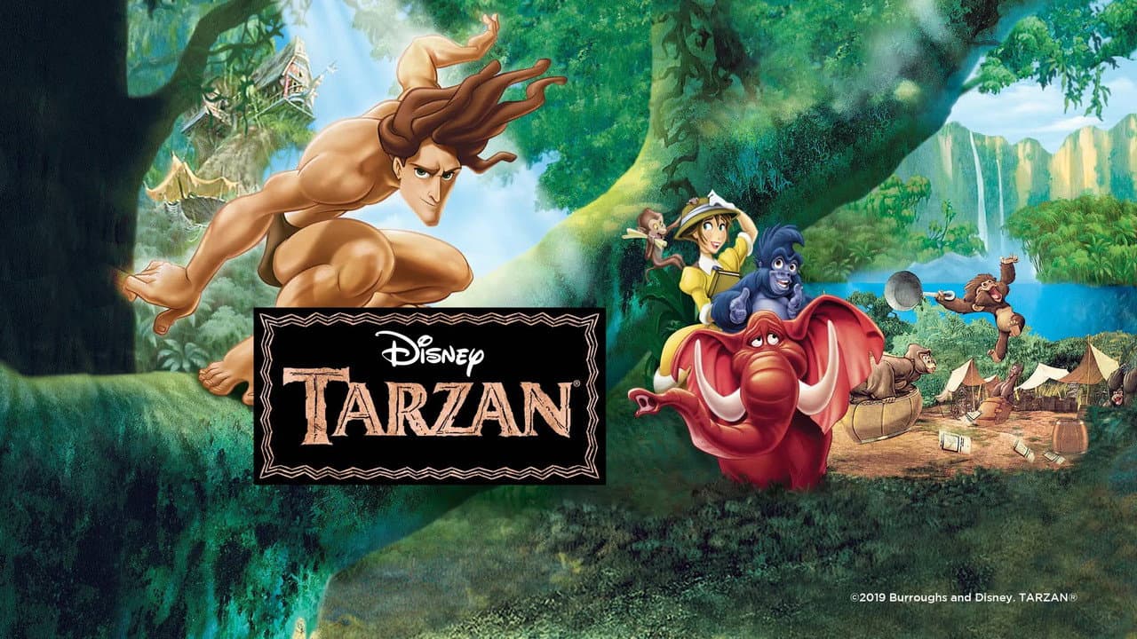Tarzan — backdrops with title 3